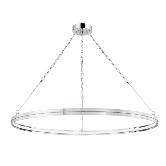 Rosendale Chandelier with Polished Nickel Finish