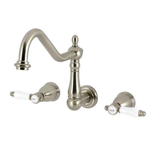 Bel-Air Wall Mount Kitchen Faucet in Brushed Nickel