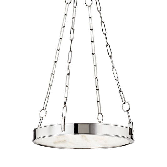 Kirby Chandelier with Polished Nickel Finish