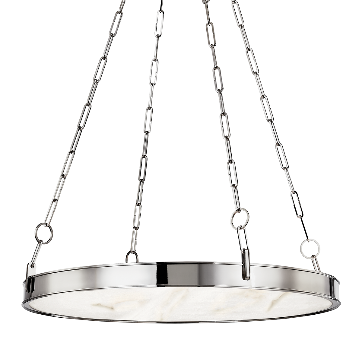 Kirby Chandelier with Polished Nickel Finish