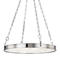 Kirby Chandelier with Polished Nickel Finish