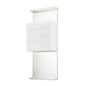 Stern Wall Sconce with Polished Nickel Finish