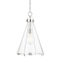 Eldridge Pendant with Polished Nickel Finish