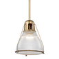Haverhill Pendant with Aged Brass Finish