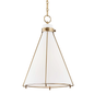 Eldridge Pendant with Aged Brass Finish