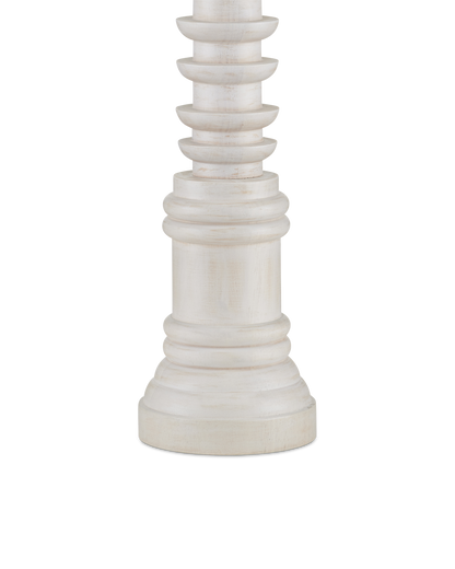 Malayan White Table Lamp