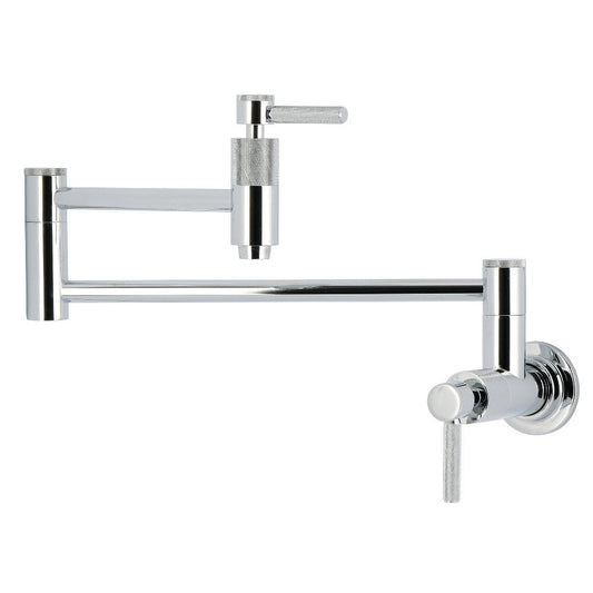 Convergent Pot Filler Faucet in Polished Chrome
