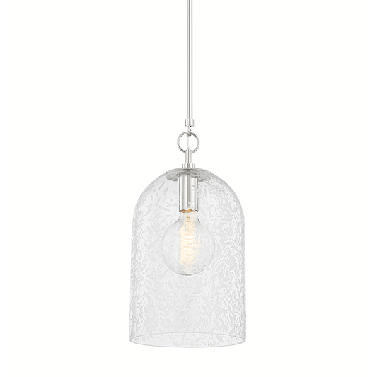 Belleville Pendant with Polished Nickel Finish