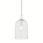 Belleville Pendant with Polished Nickel Finish