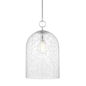 Belleville Pendant with Polished Nickel Finish