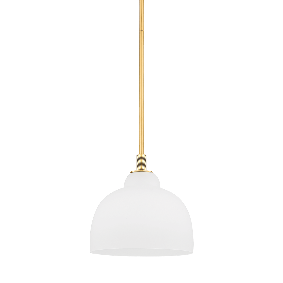 OBERON Pendant with Aged Brass Finish