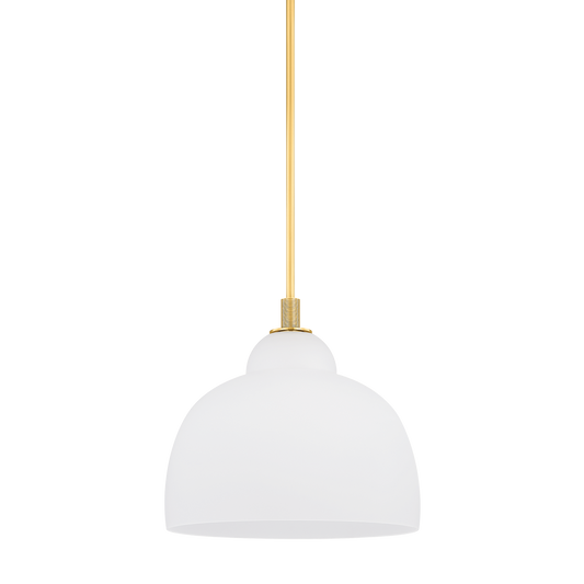 OBERON Pendant with Aged Brass Finish