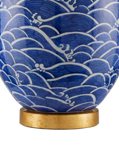 Nami Blue Table Lamp