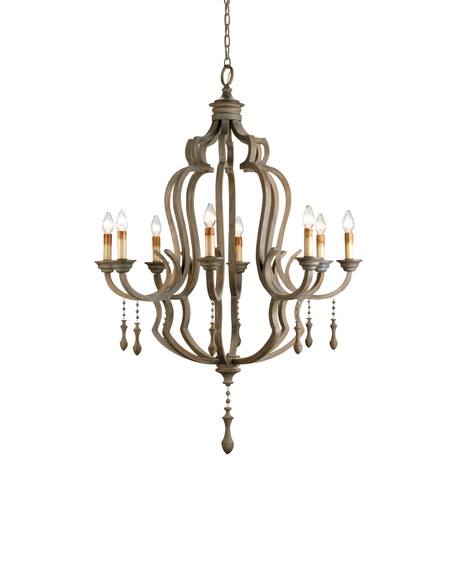 Waterloo Gray Chandelier