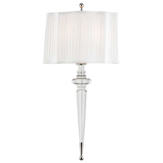Tipton Wall Sconce with Polished Nickel Finish