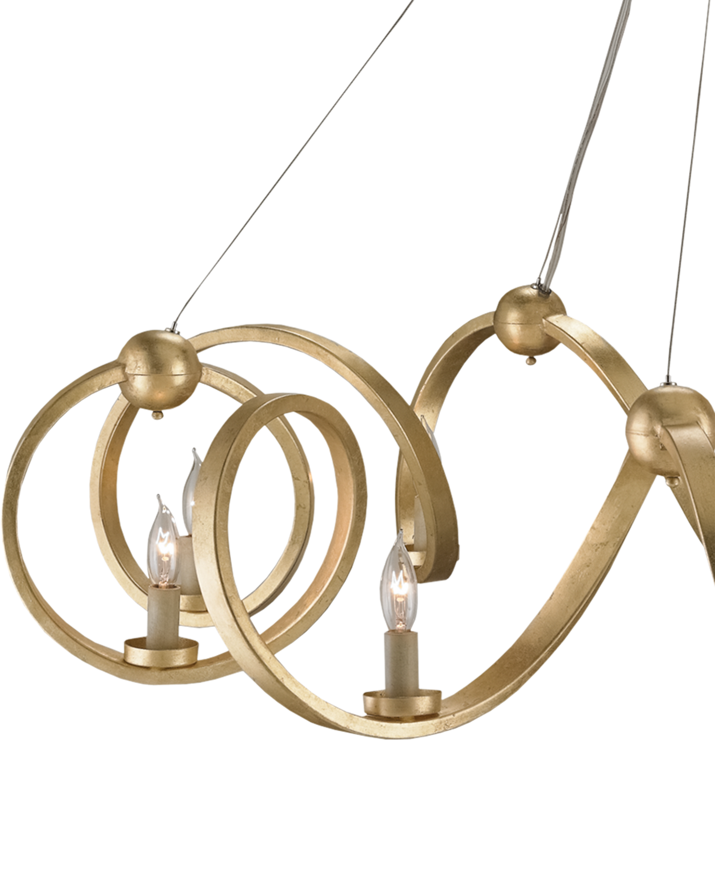 Ringmaster Gold Chandelier