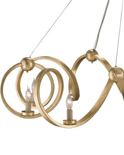 Ringmaster Gold Chandelier