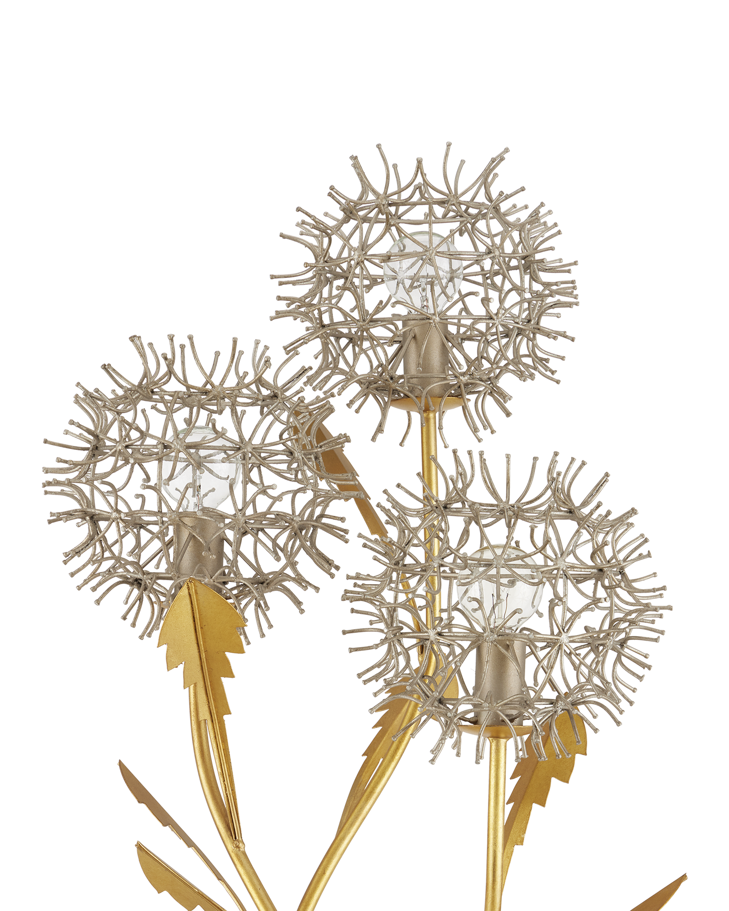 Dandelion Silver & Gold Floor Lamp