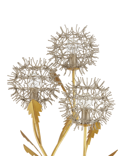 Dandelion Silver & Gold Floor Lamp