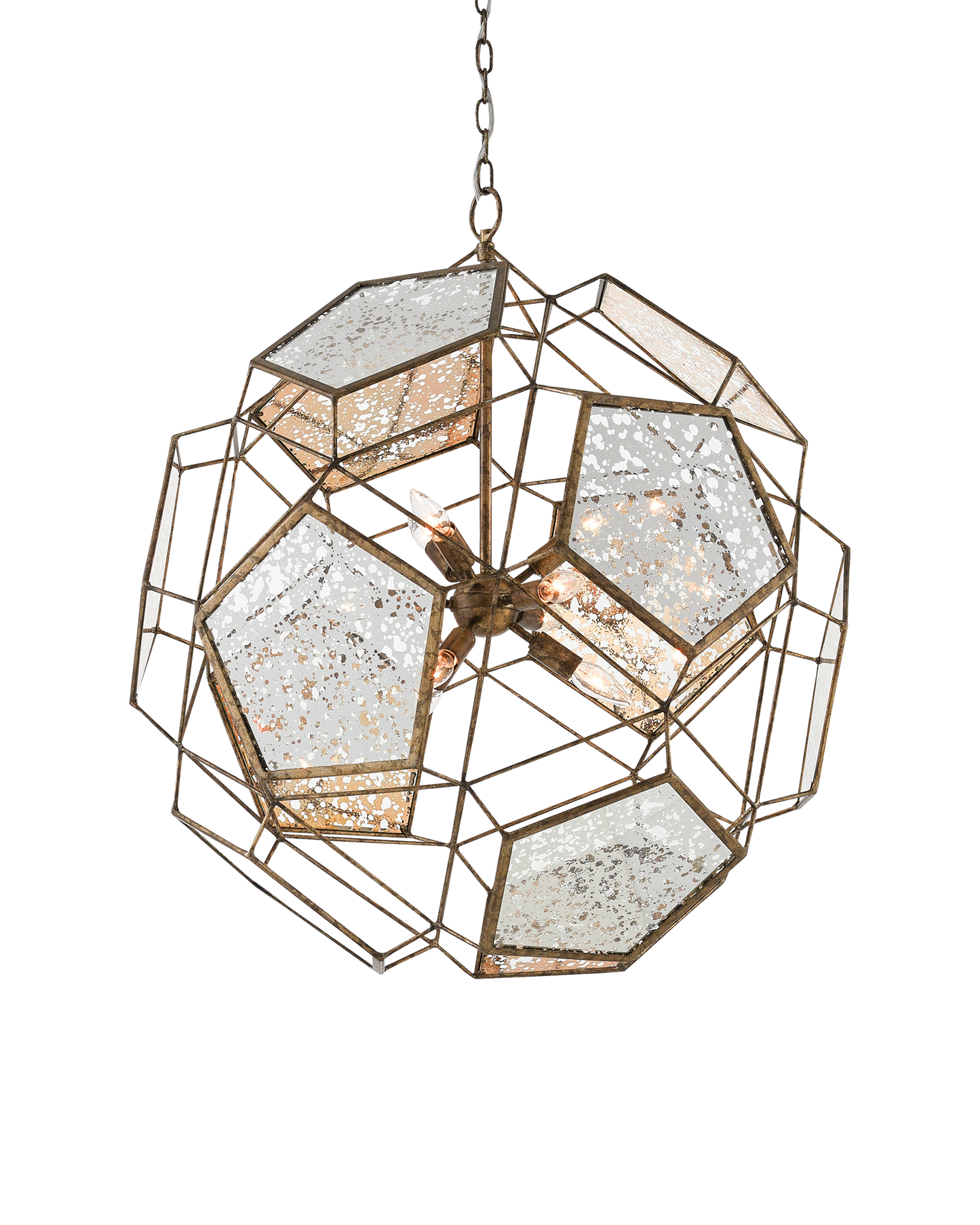 Julius Bronze Orb Chandelier