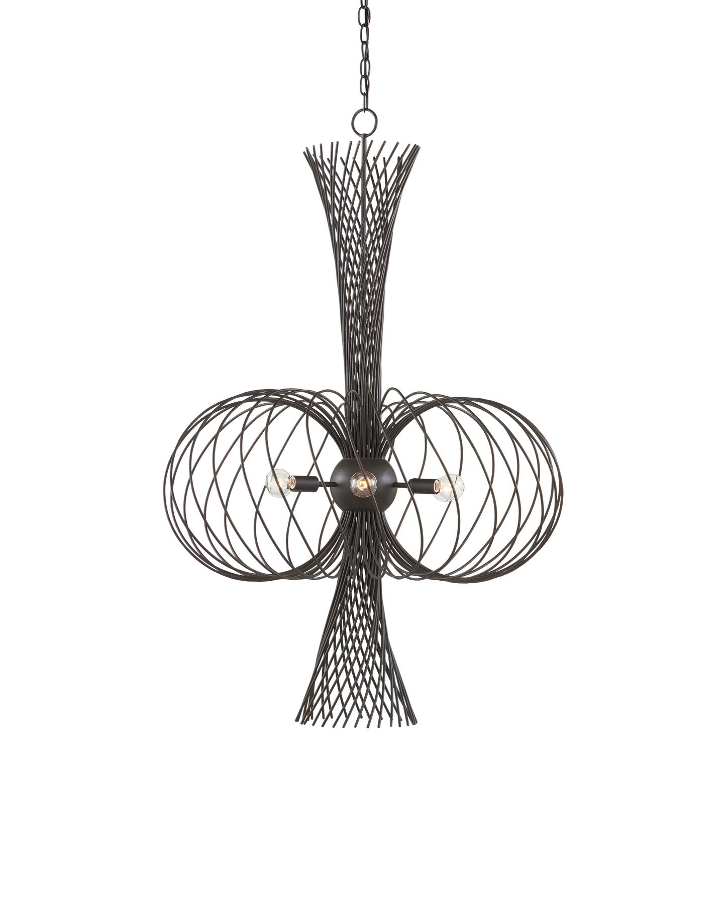 Akio Bronze Chandelier