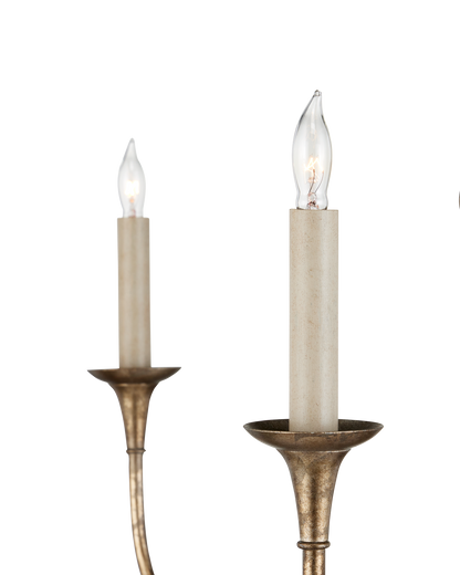 Nottaway Bronze Large Two-Tier Chandelier