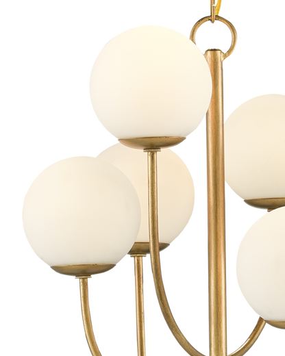 Sunnylands Brass Chandelier