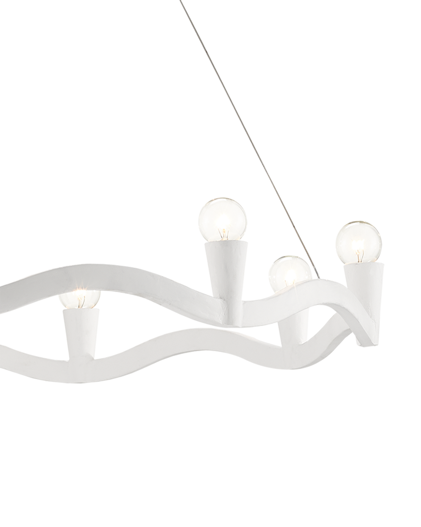 Serpentina White Chandelier