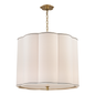Sweeny Chandelier with Aged Brass Finish