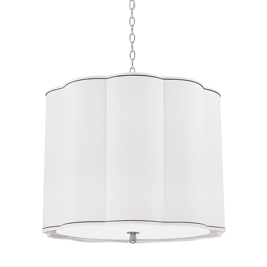 Sweeny Chandelier with Polished Nickel Finish