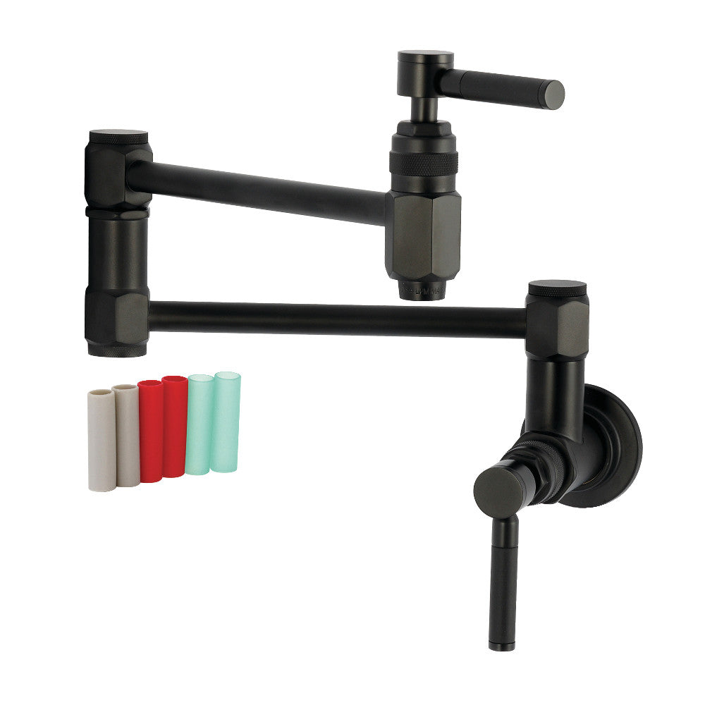 Kaiser Pot Filler Faucet in Matte Black