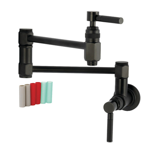 Kaiser Pot Filler Faucet in Matte Black