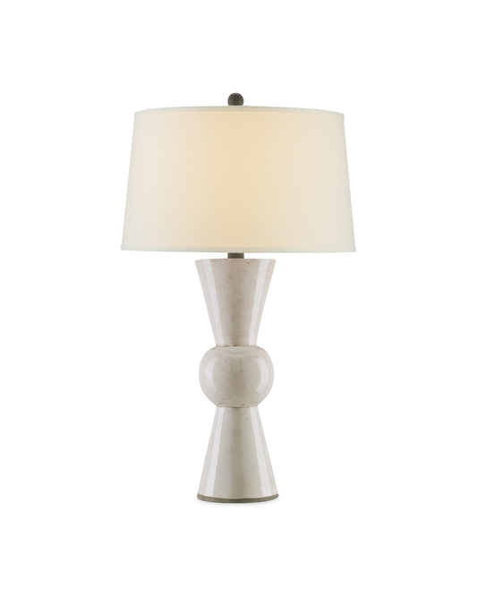 Upbeat White Table Lamp