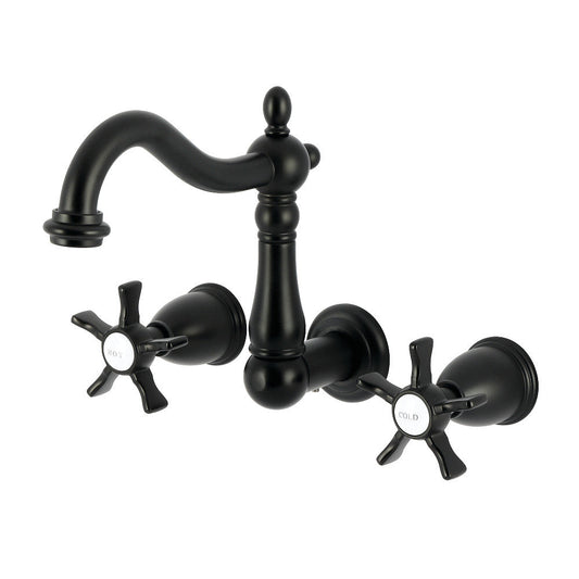 Hamilton Wall-Mount Bathroom Faucet in Matte Black