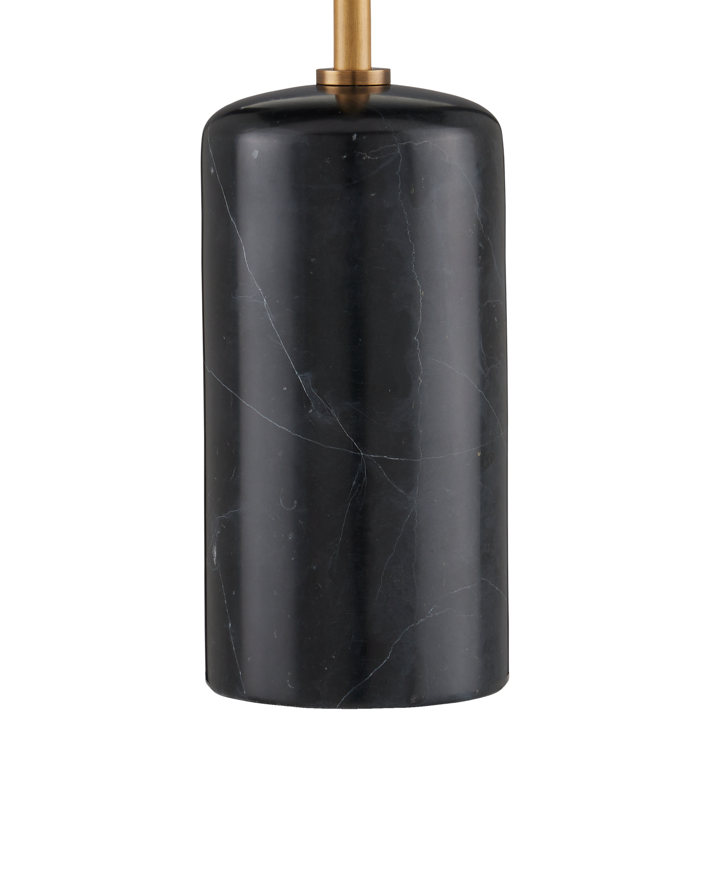 Martini Black Torchiere Table Lamp