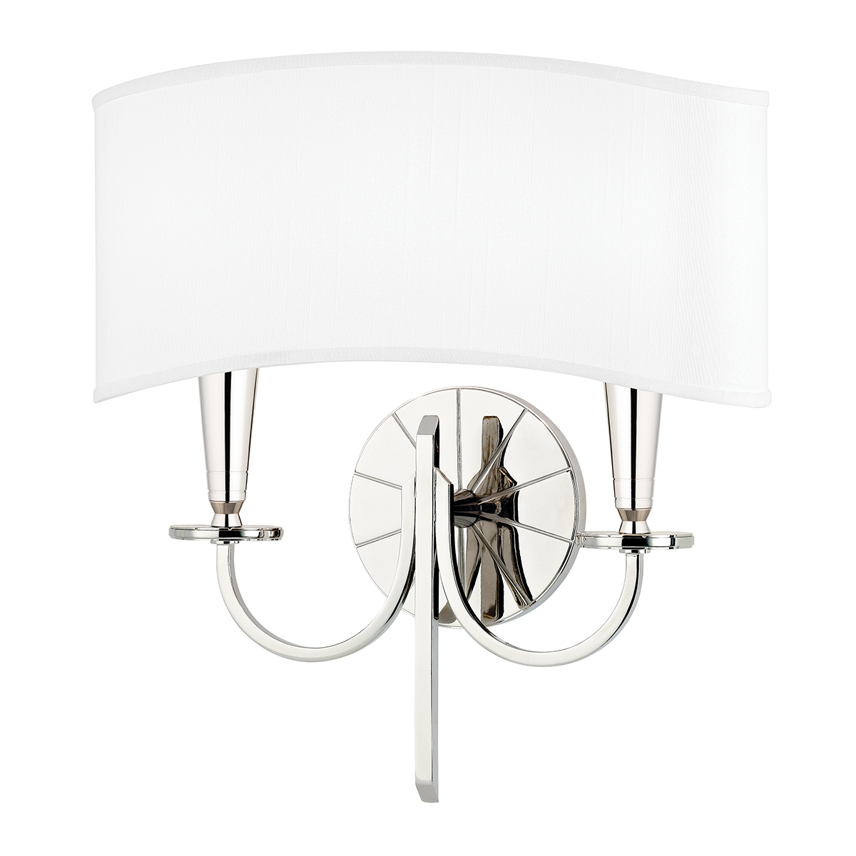 Mason Wall Sconce with Polished Nickel Finish