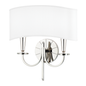 Mason Wall Sconce with Polished Nickel Finish