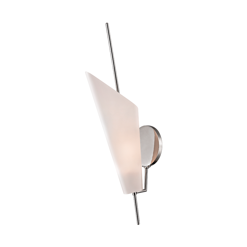 Cooper Wall Sconce with Polished Nickel Finish