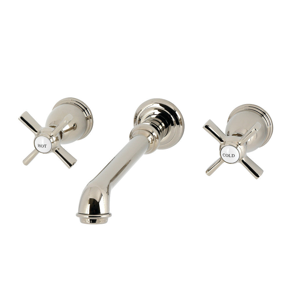 Millennium Wall-Mount Bathroom Faucet in Polished Nickel