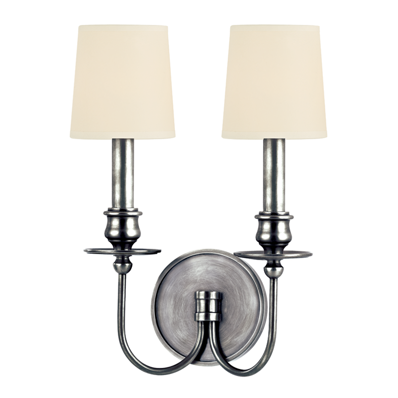 Cohasset Wall Sconce with Polished Nickel Finish