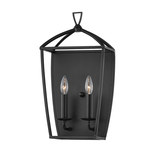 Bryant Wall Sconce with Aged Iron Finish