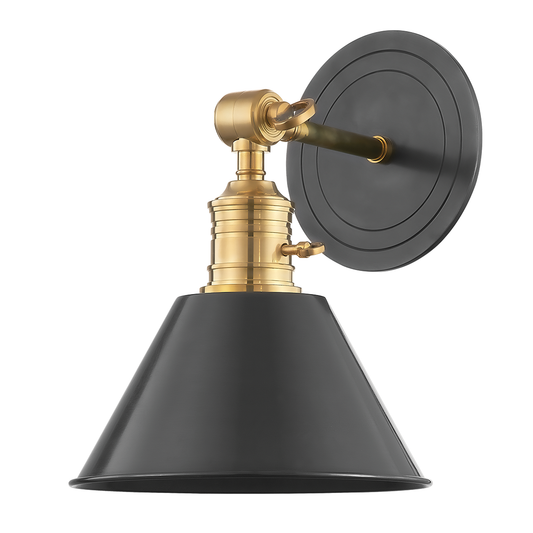 Garden City Wall Sconce with Aged Old Bronze Finish