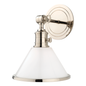 Garden City Wall Sconce with Polished Nickel Finish