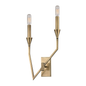 Archie Wall Sconce with Aged Brass Finish