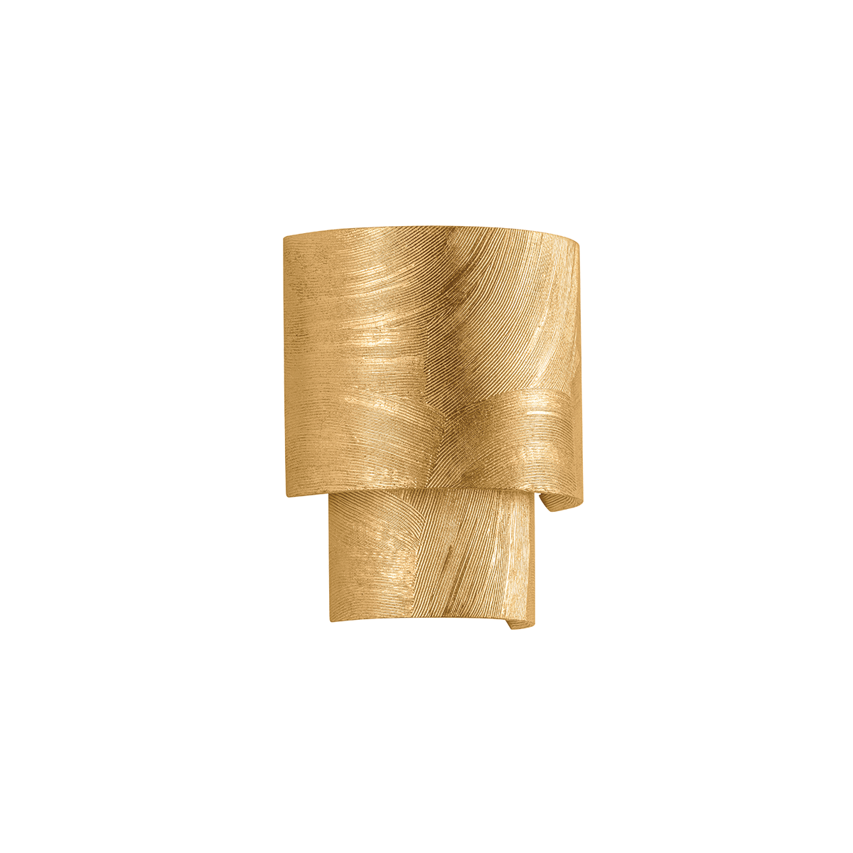 MORAY Wall Sconce with VINTAGE GOLD LEAF Finish