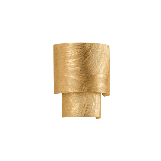 MORAY Wall Sconce with VINTAGE GOLD LEAF Finish