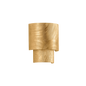 MORAY Wall Sconce with VINTAGE GOLD LEAF Finish