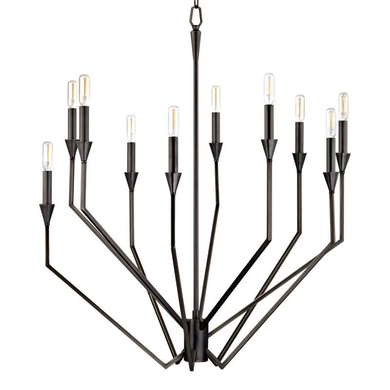 Archie Chandelier with Old Bronze Finish