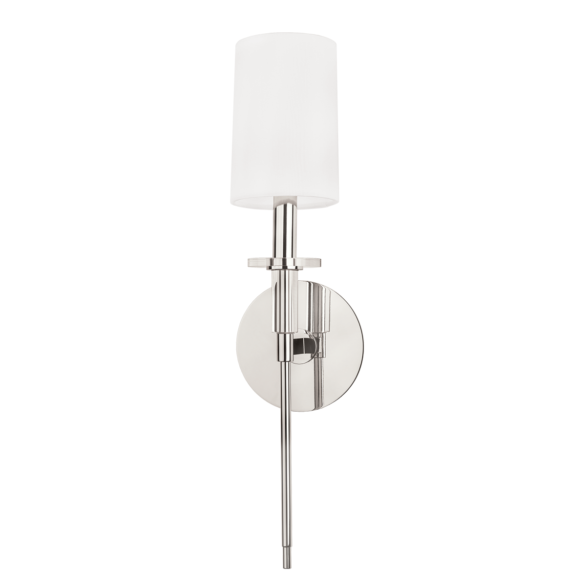 Amherst Wall Sconce with Polished Nickel Finish