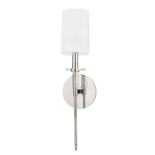 Amherst Wall Sconce with Polished Nickel Finish